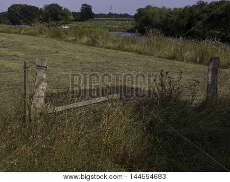 the river ems in the german emsland