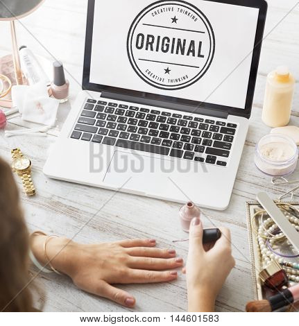 Original Copyright Genuine Patent Brand Graphic Concept