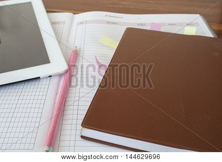 notebook monthly income and expenses plan personal