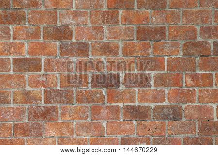 Old brick wall in decoration architecture for the design background.