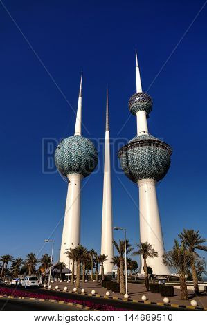 water resevoires to store pure water, Kuwait-city, Kuwait