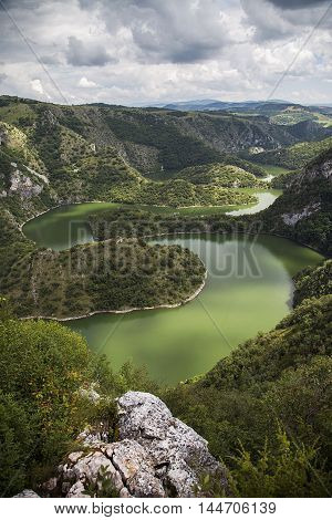 Uvac River In Serbia