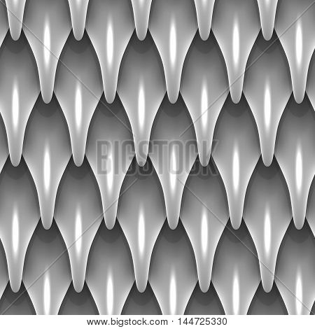 White Dragon Scales Vector & Photo (Free Trial) | Bigstock