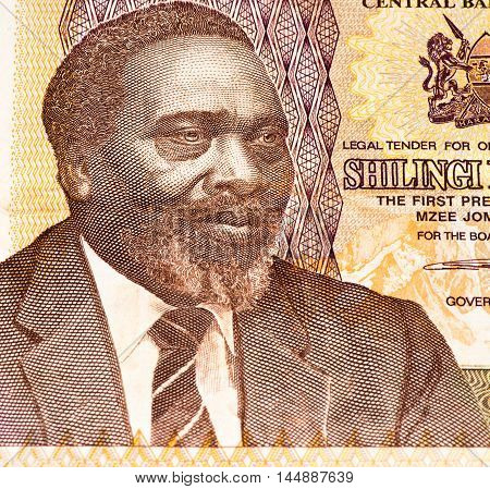 1000 Kenyan shillings bank note of Kenya. Kenyan shilling is the national currency of Kenya