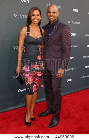 LOS ANGELES - AUG 29:  Salli Richardson-Whitfield, Dondre Whitfield at the Premiere Of OWN's 
