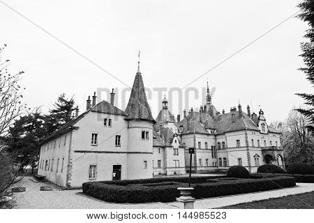 Schonborn Hunting Castle In Carpaty,transcarpathia,ukraine.  Built In 1890.