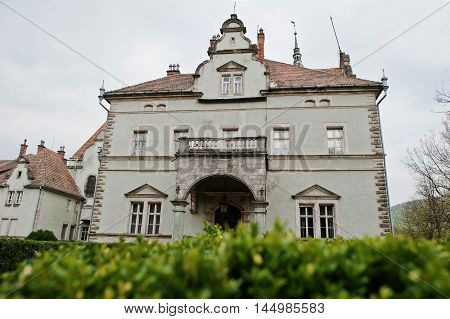 Schonborn Hunting Castle In Carpaty,transcarpathia,ukraine.  Built In 1890.