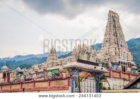 Hindu Temple Sri Mariamman Peng Island, Malaysia.