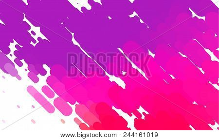 Light Geometric Background. Light, Translucent, Transparent Ovals, Ellipses With Overlapping. Vector