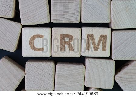 Crm, Customer Relationship Management, Loyalty Program, Repeat Purchase Frequency Concept, Cube Wood