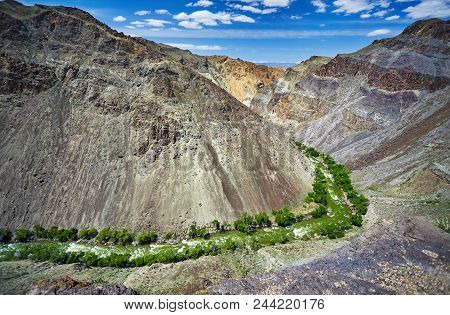 River In The Desert Aerial