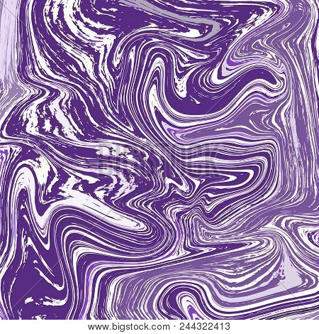 Marble Texture Background. Ink Tile. Stock Vector
