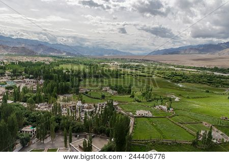 In Front Of Gompa Spituk, Jammu And Kashmir, India