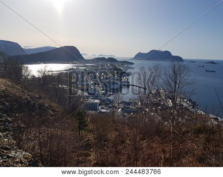 Alesund Beautiful Town In Norway Skandinavia Europe