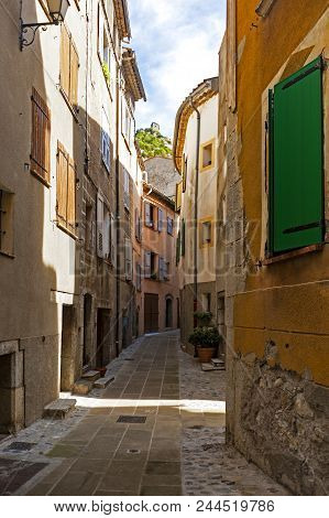 Entrevaux (france) Is One Of Those Provencal Villages That Has Been Able To Keep Its Character And C