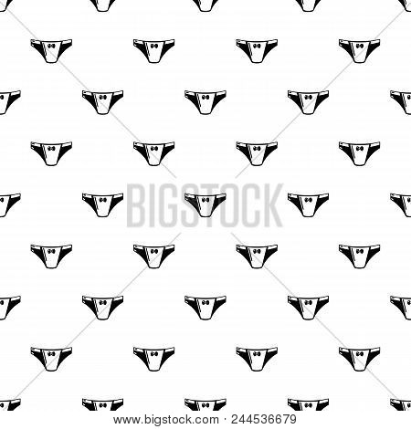 Underpants Girl Icon. Simple Illustration Of Underpants Girl Vector Icon For Web
