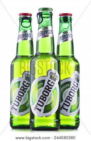 Bottles Of Tuborg Beer