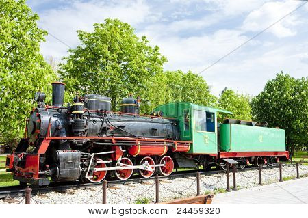 parní lokomotiva, Kostolac, Srbsko