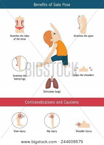 Infographics Of Yoga Pose