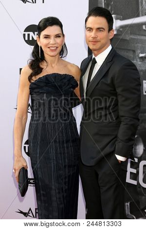 LOS ANGELES - JUN 7:  Keith Lieberthal, Julianna Margulies at the American Film Institute Lifetime Achievement Award to George Clooney at the Dolby Theater on June 7, 2018 in Los Angeles, CA