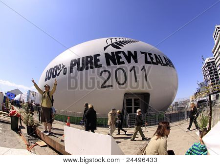 Rugby Dünya Kupası topu Yeni Zelanda 2011