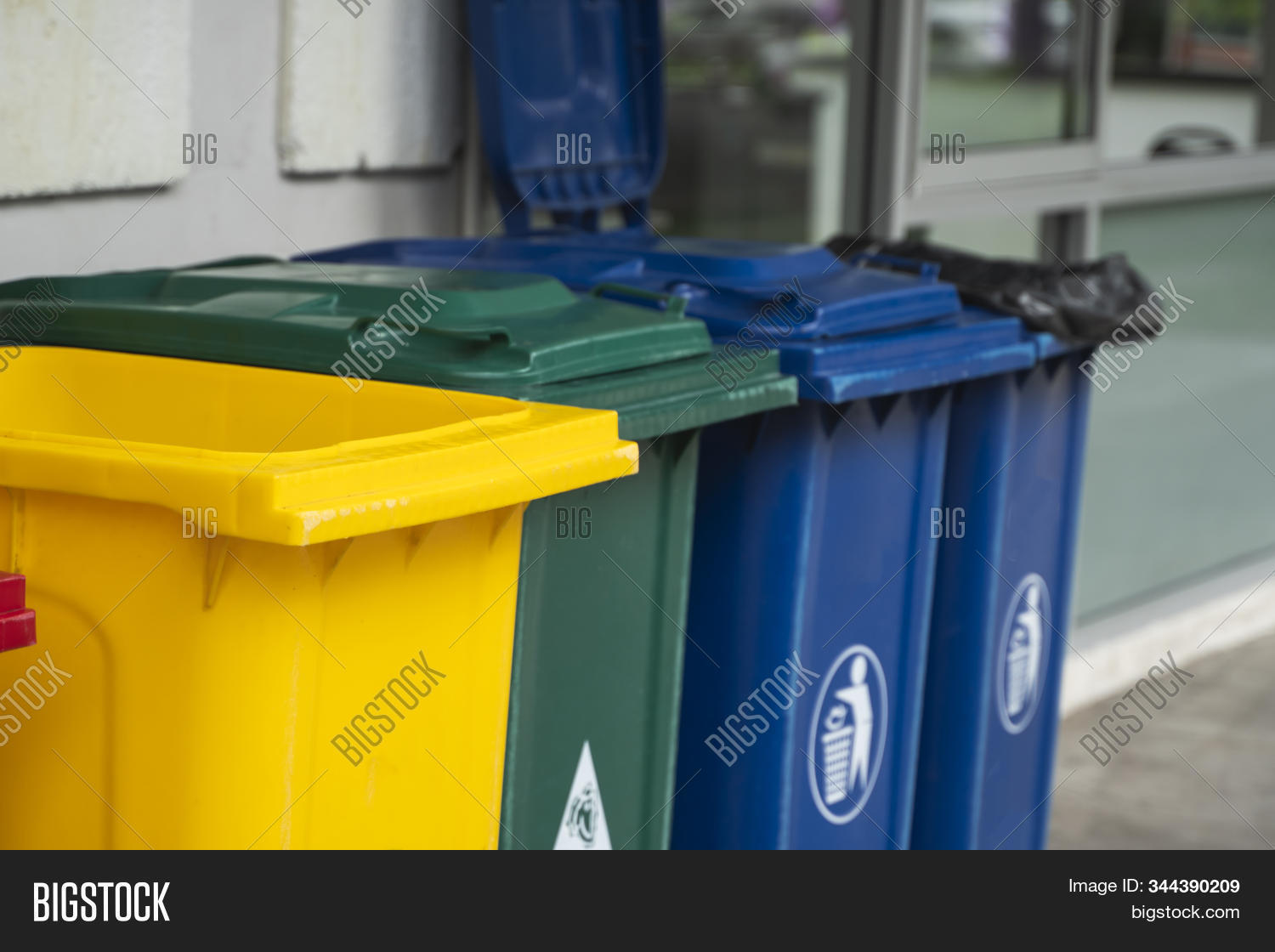 Garbage Trash Bins Image & Photo (Free Trial) Bigstock