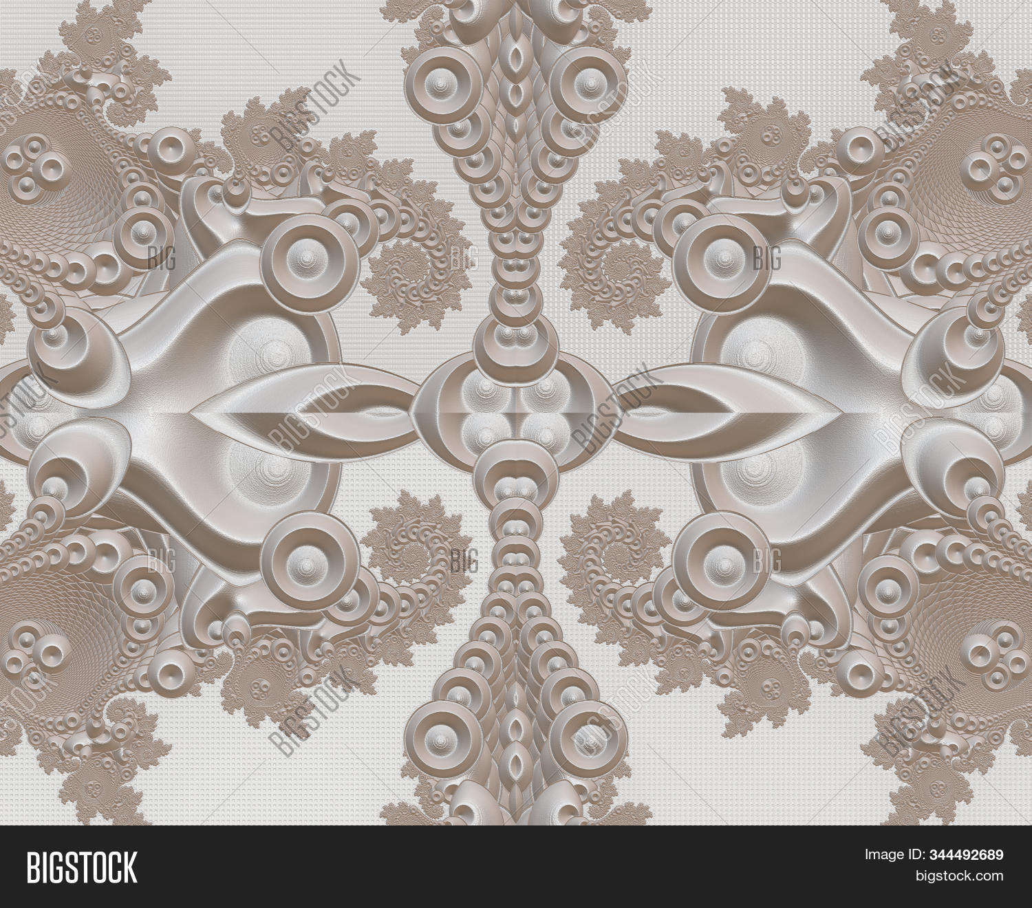 Fractal Pattern Railing Fractal Pattern Style Image & Photo (Free Trial) | Bigstock