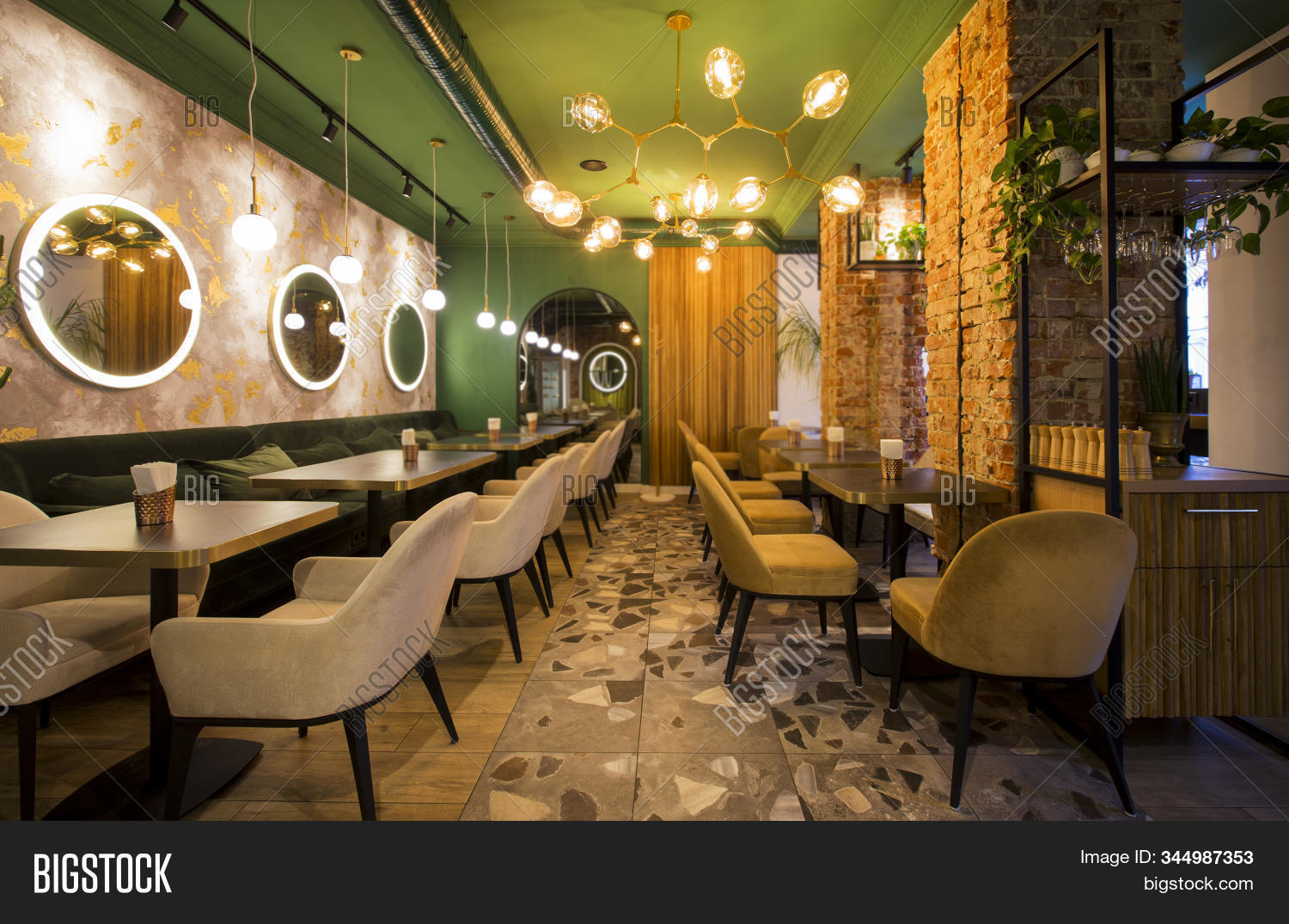 Restaurant Modern Image Photo Free Trial Bigstock