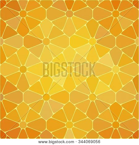Abstract Vector Background Of Yellow Stones. Element Design