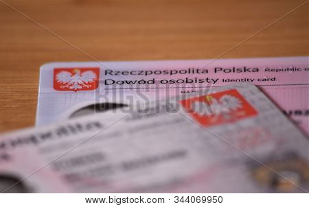 Polish Old And New Id Cards, Translation Of Description: 