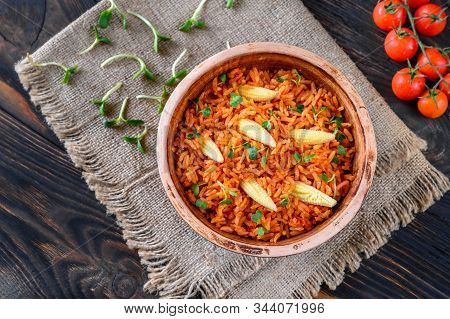 Bowl Of Mexican Rice
