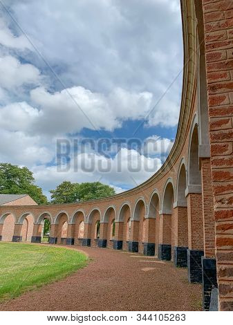 The Grand Hornu, Old Industrial Coal Mining Complex And Company Town In Hornu, Near Mons, Belgium. I