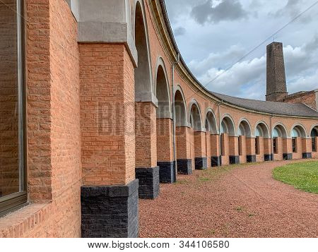 The Grand Hornu, Old Industrial Coal Mining Complex And Company Town In Hornu, Near Mons, Belgium. I