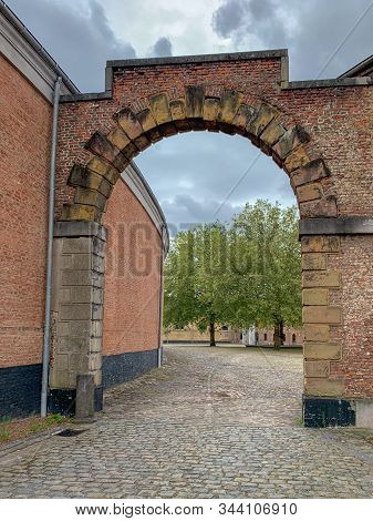 The Grand Hornu, Old Industrial Coal Mining Complex And Company Town In Hornu, Near Mons, Belgium. I
