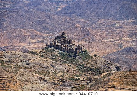 Villaggio di montagna, Yemen