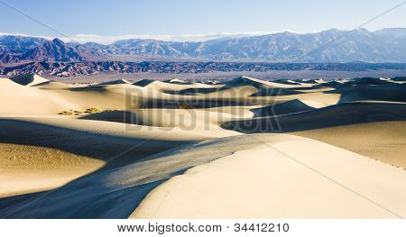 Dune di sabbia di Stovepipe Wells, Death Valley National Park, California, USA