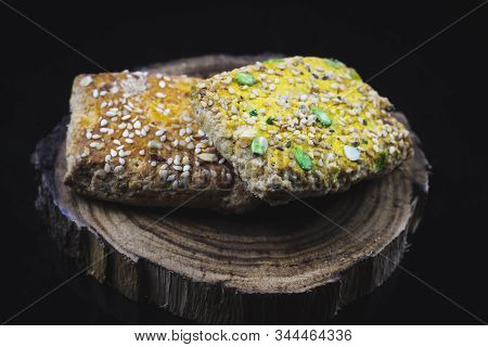Tilgul Or Sweet Sesame Cookies For Indian Festival, Special Treat Prepeared On The Ocassion Of Makar