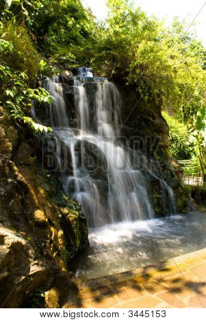 Tuinieren waterval