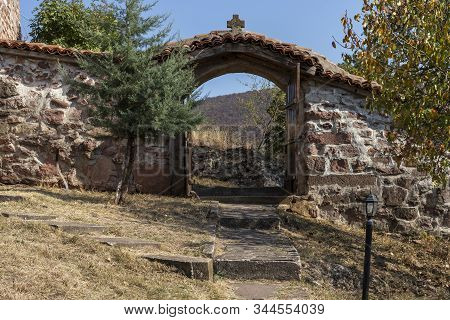 Chiprovtsi, Bulgaria - October 19, 2019: Medieval Chiprovtsi Monastery
Dedicated To Saint John Of Ri