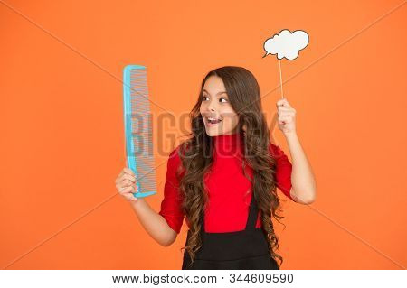 Communication. Inspiration Creating Hairstyle. Idea For Hair. Get Rid Of Annoying Tangles. Girl Long