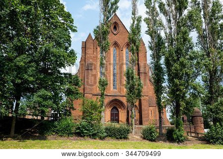 The Building Of Barony Hall Known Also As The Barony Victorian Gothic Church On Castle Street In Gla