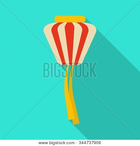 Vector Illustration Of Lantern And Paper Logo. Collection Of Lantern And Ornament Vector Icon For St