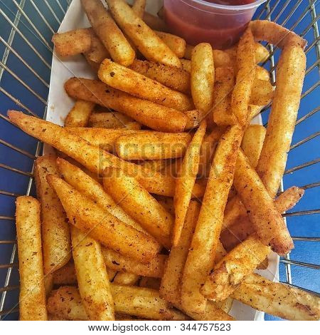 Potato Street Food In Malaysia Mamak Shop