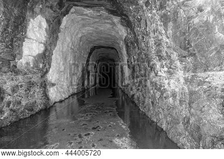 Stumphouse Mountain Tunnel In Oconee County, South Carolina