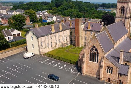 Aerial Photo Of Holy Trinity Church Cookstown Co Tyrone Northern Ireland