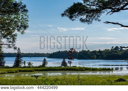 A Beautiful Overlooking View Of Nature In Tamarac Nwr, Minnesota