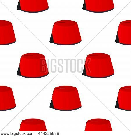 Illustration On Theme Pattern Hats Ottoman Fez