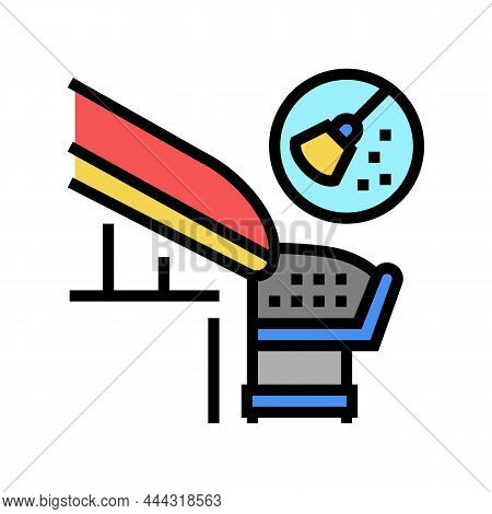 Gutter Cleaning Color Icon Vector. Gutter Cleaning Sign. Isolated Symbol Illustration