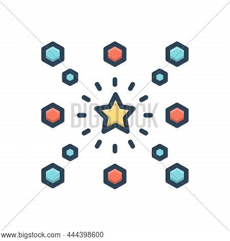 Color Illustration Icon For For Different Apart Various Other Differentiated Difficulties Difference