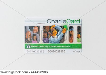 Massachusetts Bay Transportation Authority Metro Card Boston City Subway Paying Fare Turnstile Mbta 